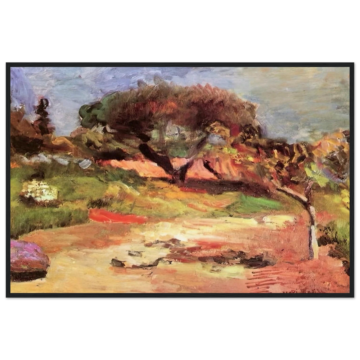 CORSICAN LANDSCAPE 1898 0 Framed Poster | Henri Matisse Framed Prints Wall Art | Henri Matisse Print