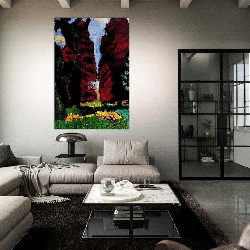 COPPER BEECHES 1901 Poster | Henri Matisse Poster | Henri Matisse Print