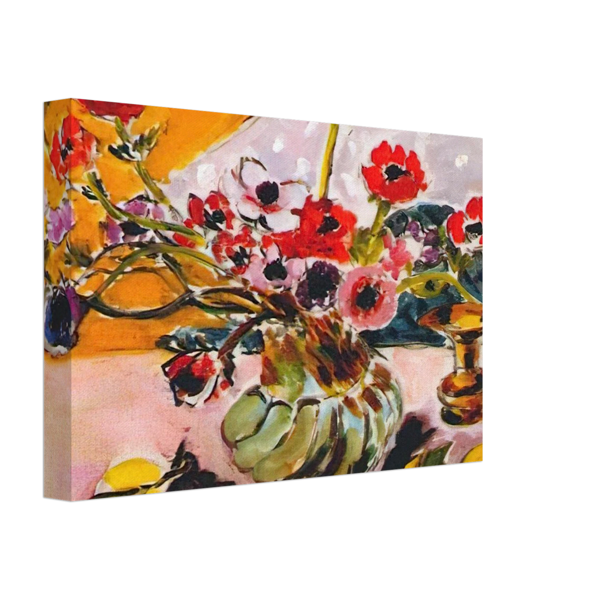 ANEMONES AND CHINESE VASE 1943 Canvas | Henri Matisse Canvas | Henri Matisse Print
