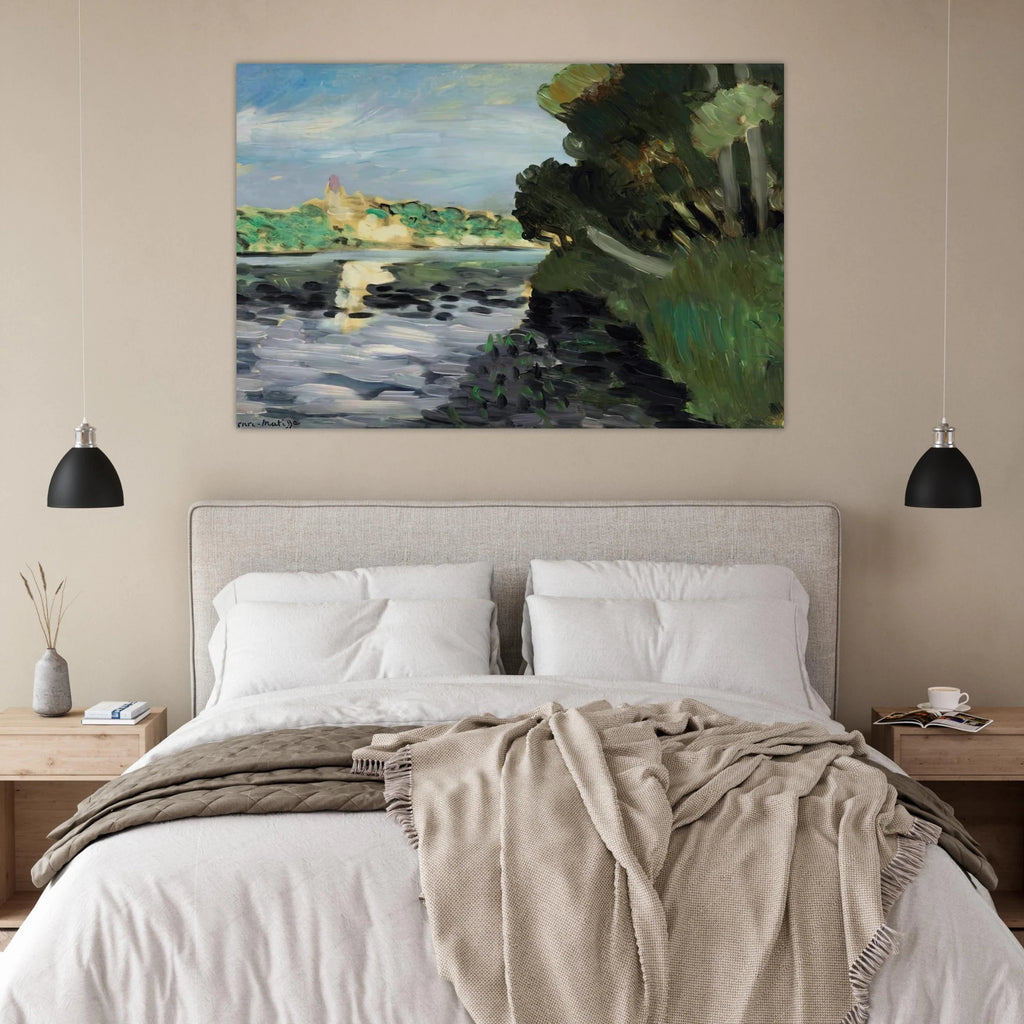 BORDS DE LA SEINE A VETHEUIL 1920 Poster | Henri Matisse Poster | Henri Matisse Print