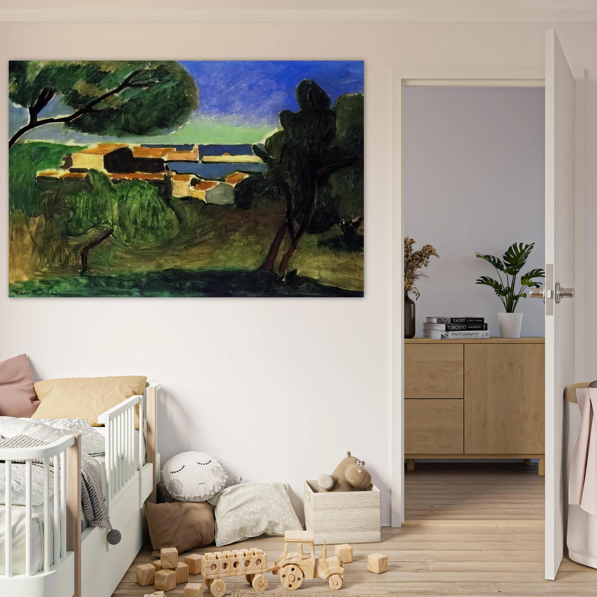 LANDSCAPE AT COLLIOURE III 1907 Poster | Henri Matisse Poster | Henri Matisse Print