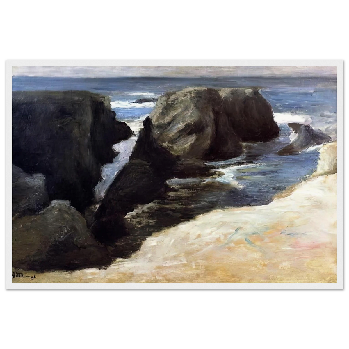 BELLE ILE 1896 0 Framed Poster | Henri Matisse Framed Prints Wall Art | Henri Matisse Print