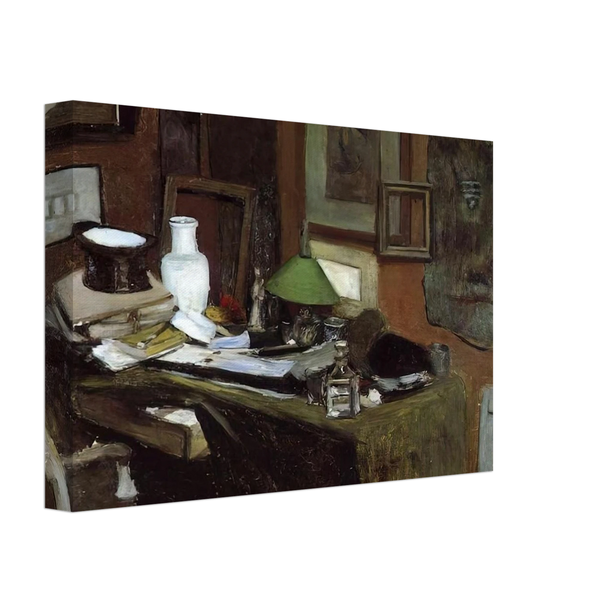 INTERIOR WITH A TOP HAT 1896 Canvas | Henri Matisse Canvas | Henri Matisse Print