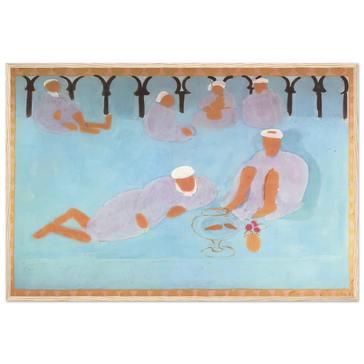MOROCCAN CAF 1913 Framed Poster | Henri Matisse Framed Prints Wall Art | Henri Matisse Print