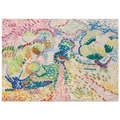 MADAME MATISSE IN THE OLIVE GROVE 1905 Poster | Henri Matisse Poster | Henri Matisse Print