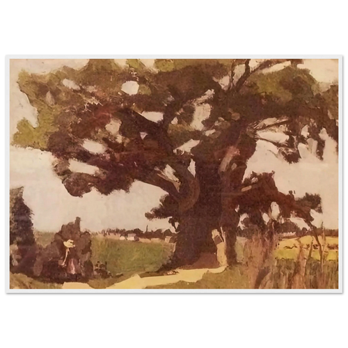 BLASTED OAK BOHAIN 1903 Framed Poster | Henri Matisse Framed Prints Wall Art | Henri Matisse Print