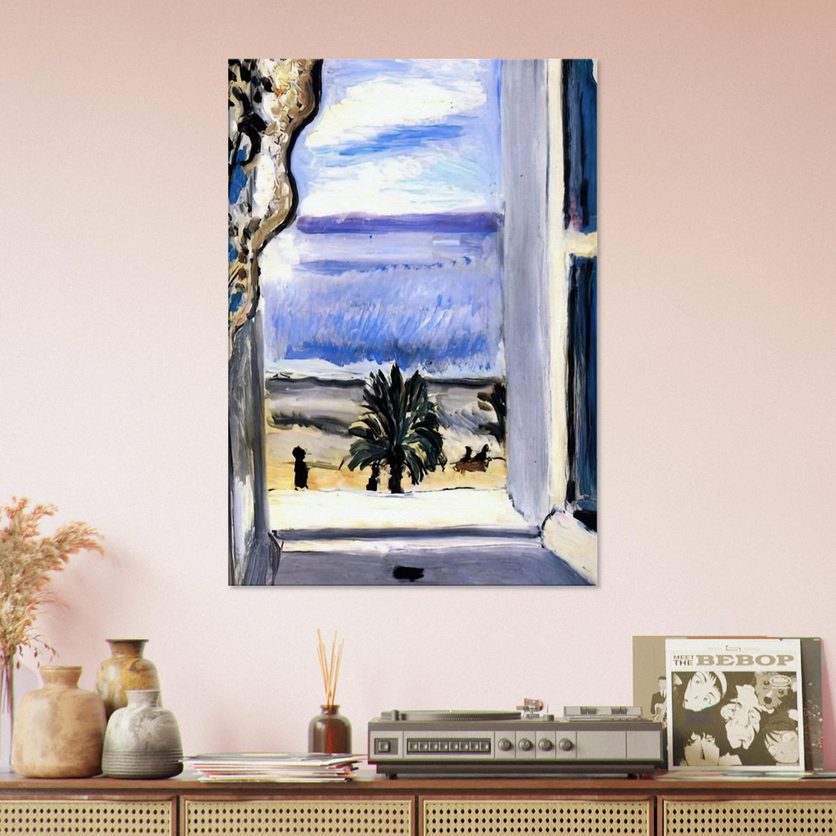 THE OPEN WINDOW 1918 Canvas | Henri Matisse Canvas | Henri Matisse Print
