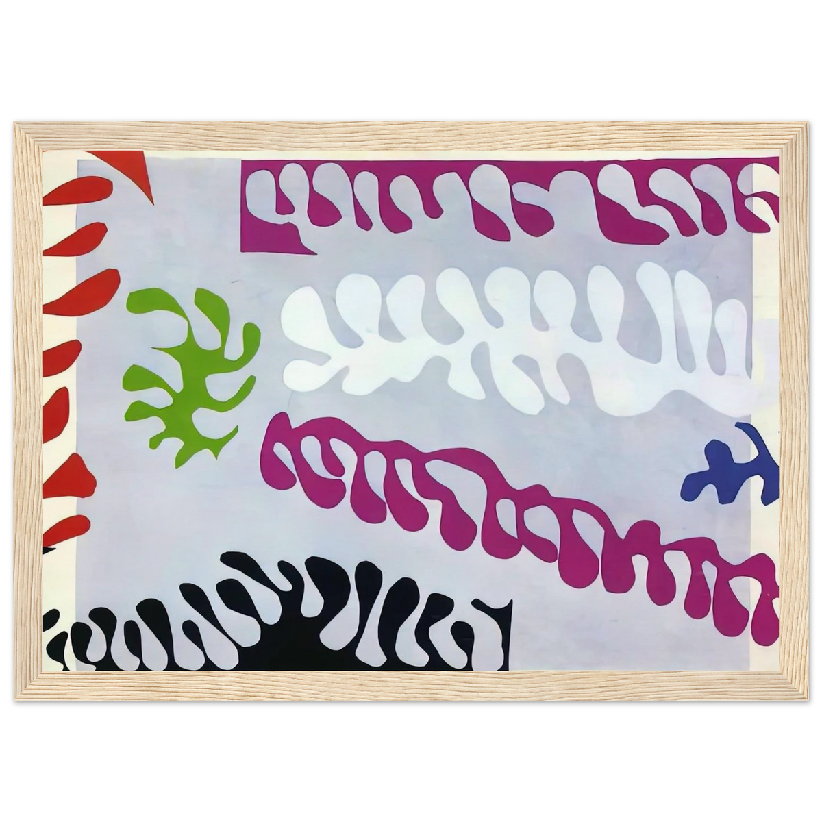 CUT OUTS 1 Framed Poster | Henri Matisse Framed Prints Wall Art | Henri Matisse Print