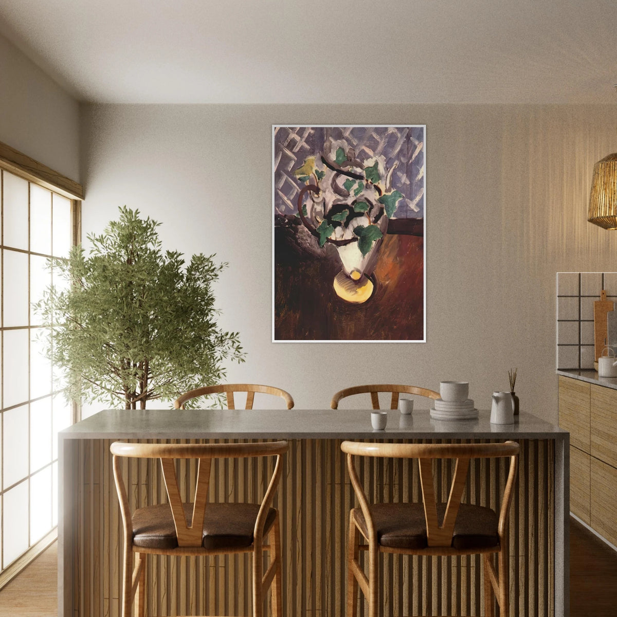 WOMAN READING WITH PEACHES 1923 0 Framed Poster | Henri Matisse Framed Prints Wall Art | Henri Matisse Print