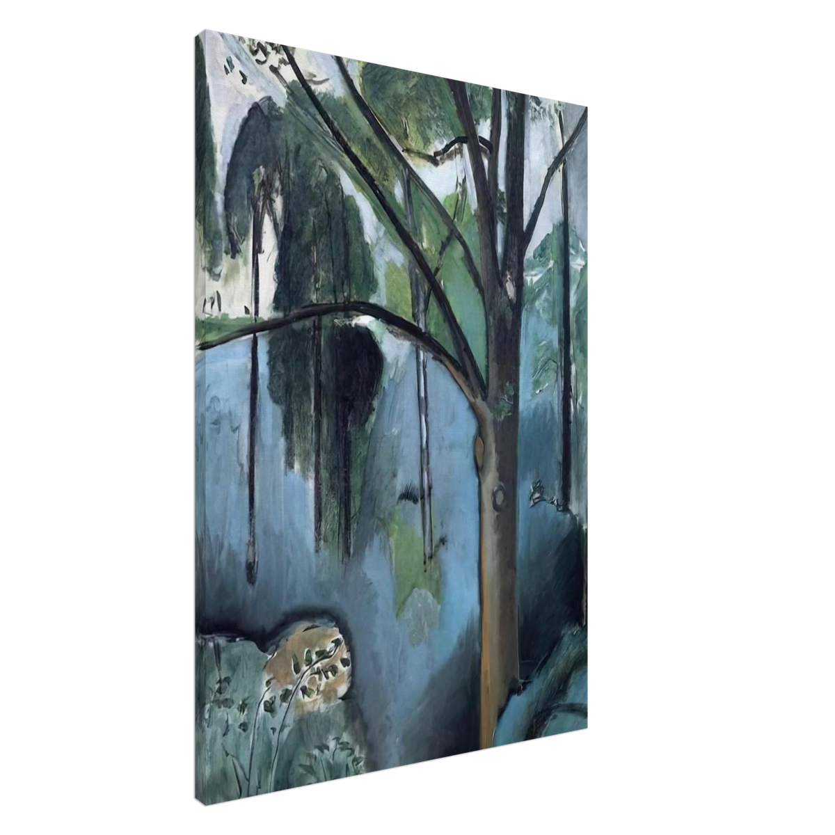 TRIVAUX POND 1917 Canvas | Henri Matisse Canvas | Henri Matisse Print