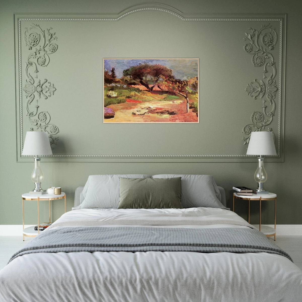 CORSICAN LANDSCAPE 1898 0 Framed Poster | Henri Matisse Framed Prints Wall Art | Henri Matisse Print