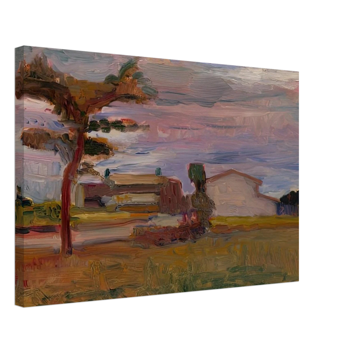 CORSICAN LANDSCAPE 1898 Canvas | Henri Matisse Canvas | Henri Matisse Print