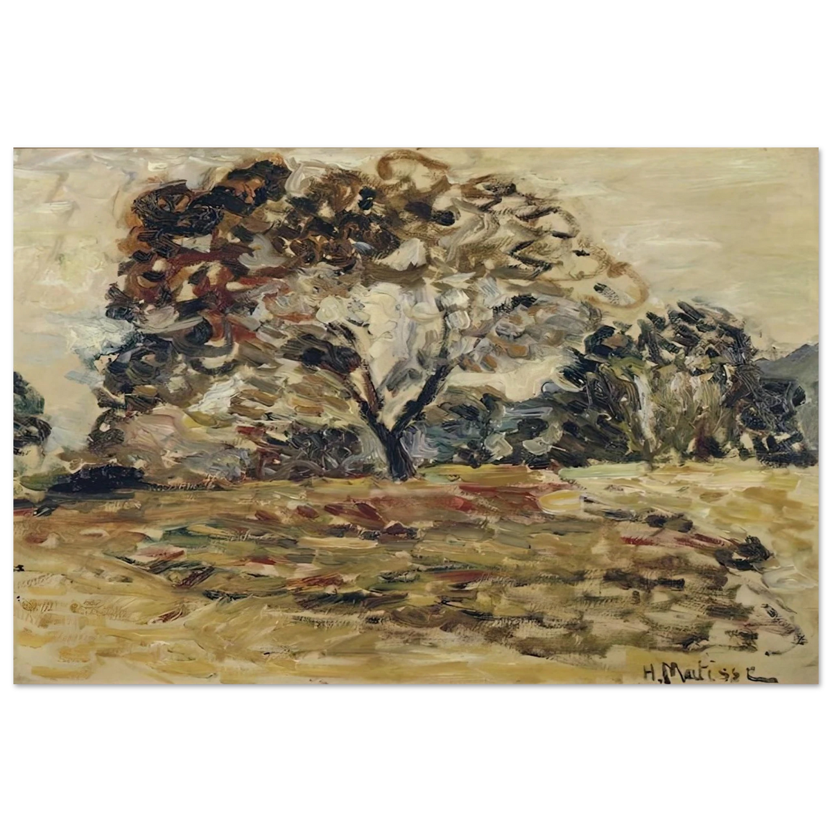 LANDSCAPE OF CORSICA 1 Poster | Henri Matisse Poster | Henri Matisse Print