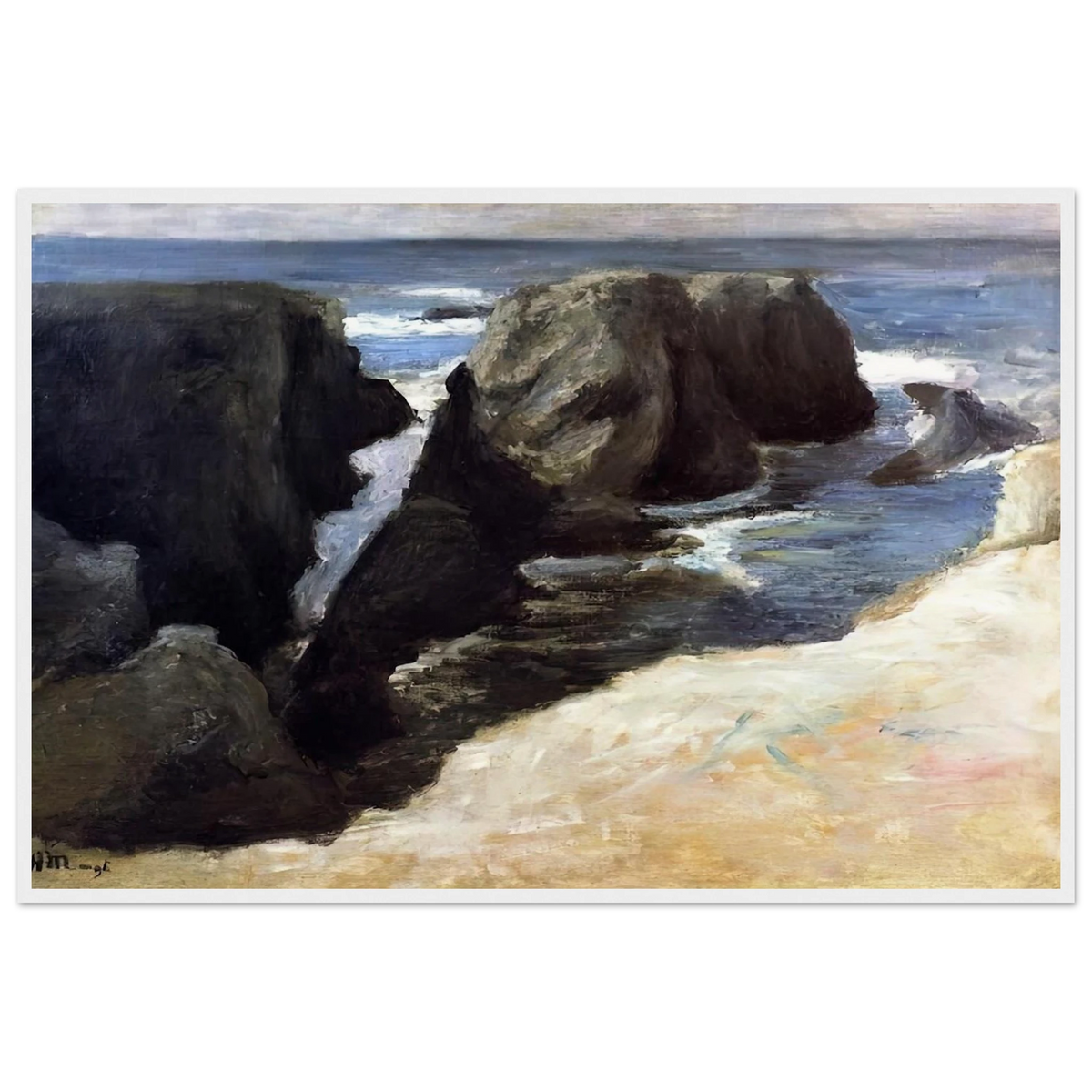 BELLE ILE 1896 0 Framed Poster | Henri Matisse Framed Prints Wall Art | Henri Matisse Print