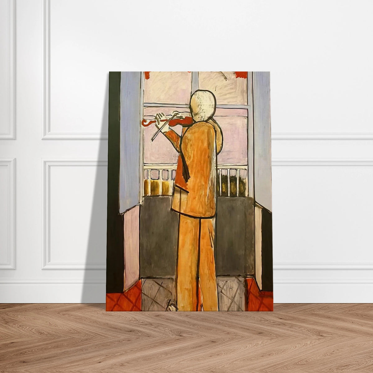 THE VIOLINIST AT THE WINDOW 1918 Canvas | Henri Matisse Canvas | Henri Matisse Print