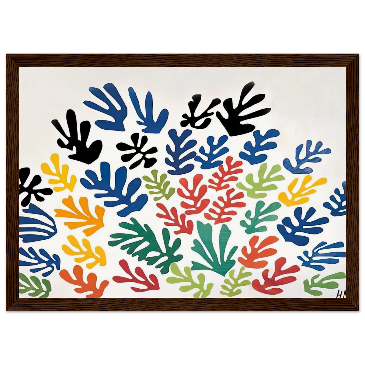 LA GERBE 1953 Framed Poster | Henri Matisse Framed Prints Wall Art | Henri Matisse Print