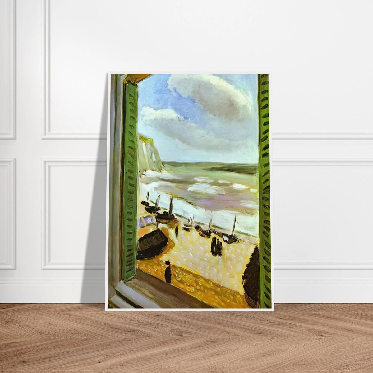 OPEN WINDOW AT COLLIOURE 1905 Framed Poster | Henri Matisse Framed Prints Wall Art | Henri Matisse Print