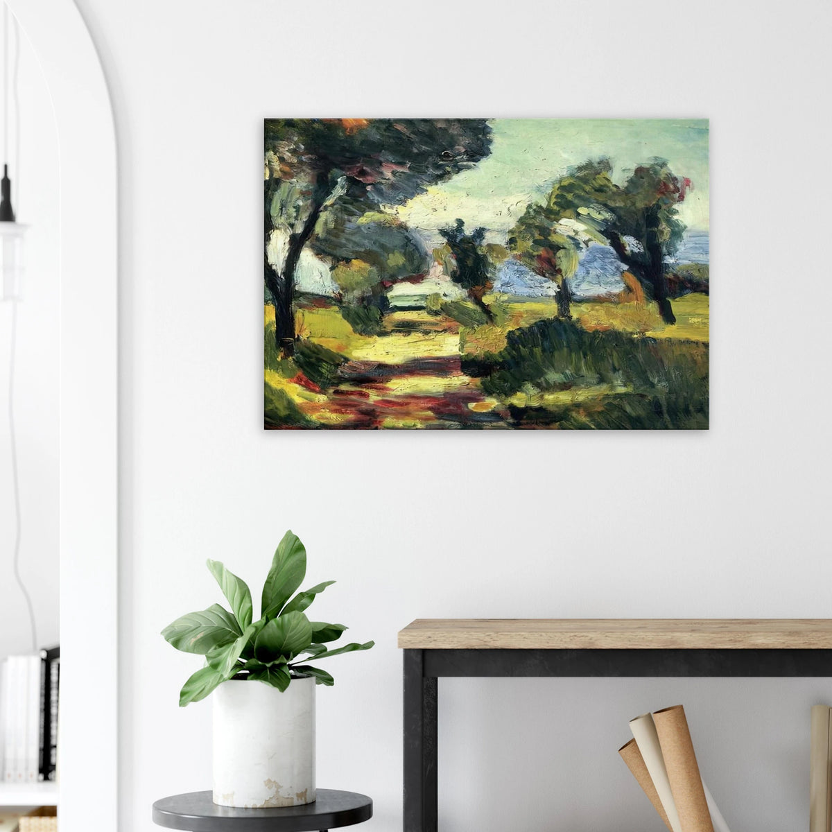 OLIVE TREES 1898 Canvas | Henri Matisse Canvas | Henri Matisse Print