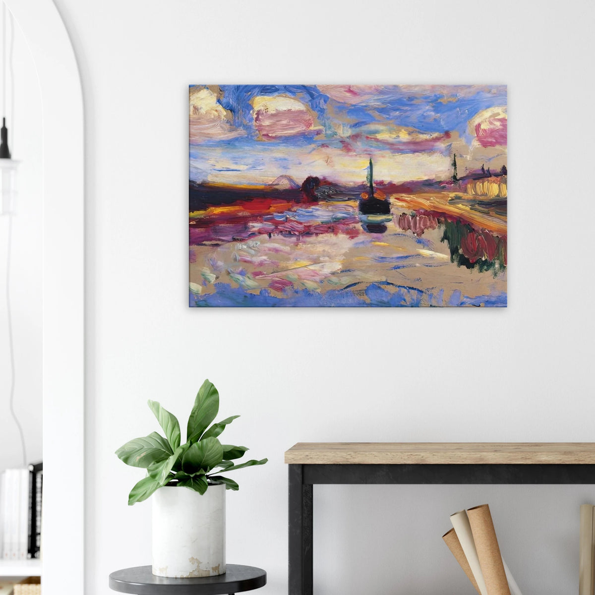 CANAL DU MIDI 1899 Canvas | Henri Matisse Canvas | Henri Matisse Print