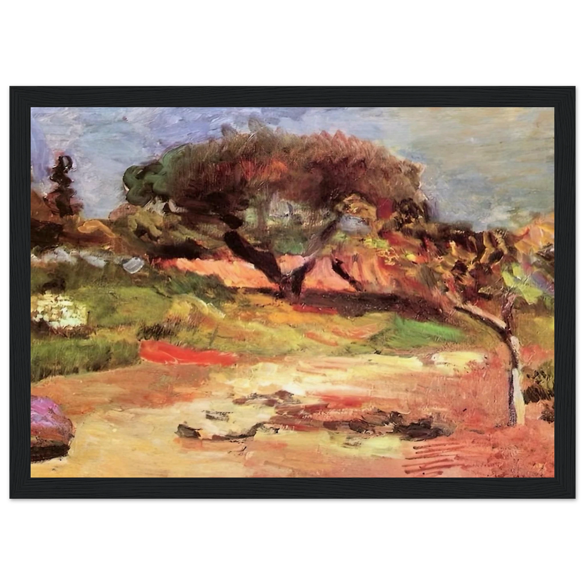 CORSICAN LANDSCAPE 1898 0 Framed Poster | Henri Matisse Framed Prints Wall Art | Henri Matisse Print
