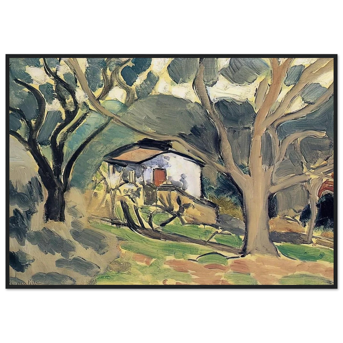 LANDSCAPE Framed Poster | Henri Matisse Framed Prints Wall Art | Henri Matisse Print