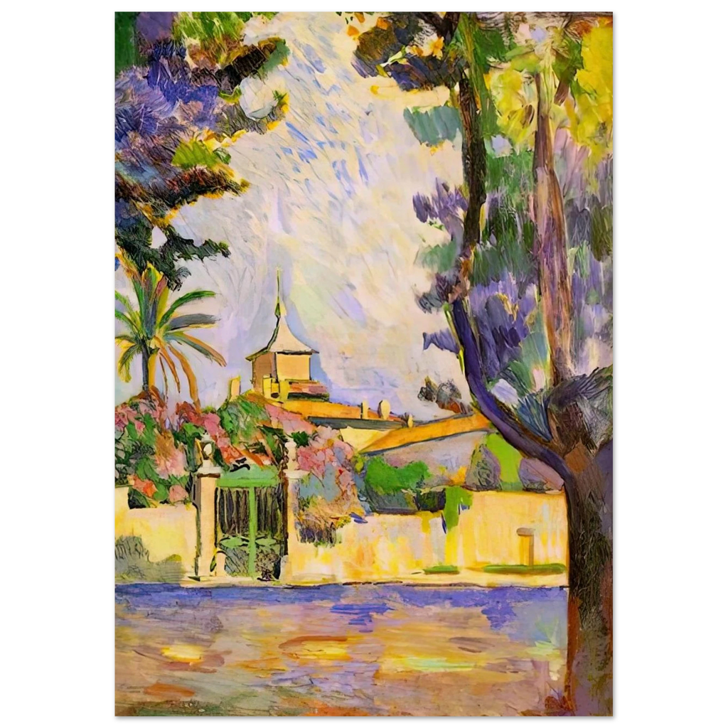 PLACE DES LICES ST TROPEZ 1904 Poster | Henri Matisse Poster | Henri Matisse Print