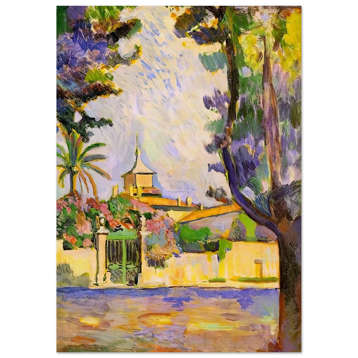PLACE DES LICES ST TROPEZ 1904 Poster | Henri Matisse Poster | Henri Matisse Print