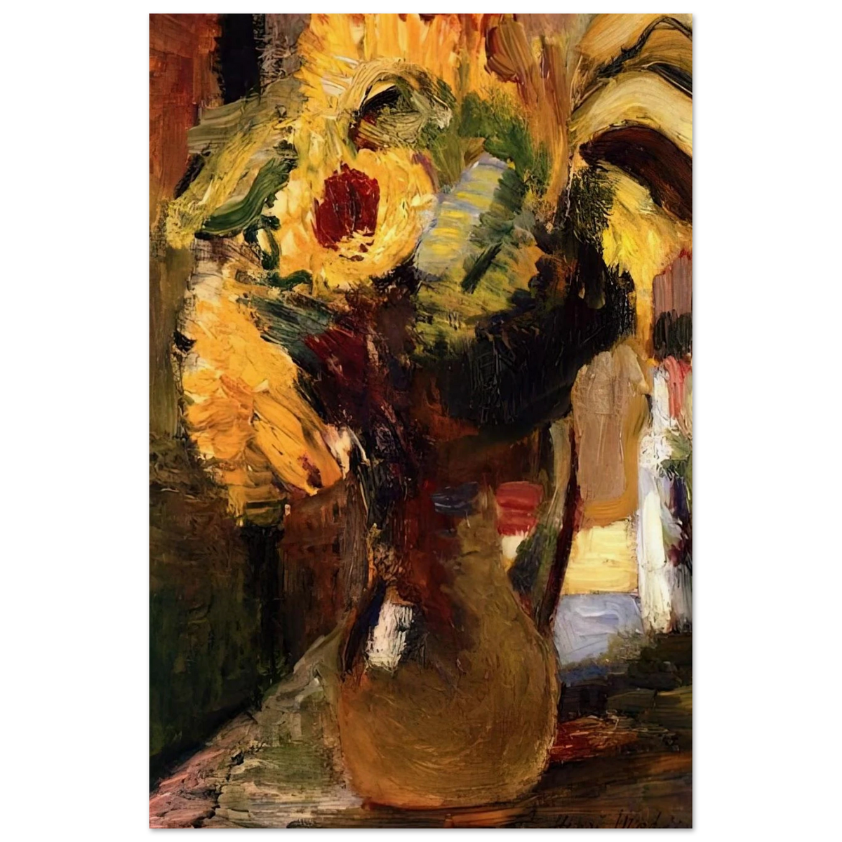 BOUQUET OF SUNFLOWERS 1897 Poster | Henri Matisse Poster | Henri Matisse Print