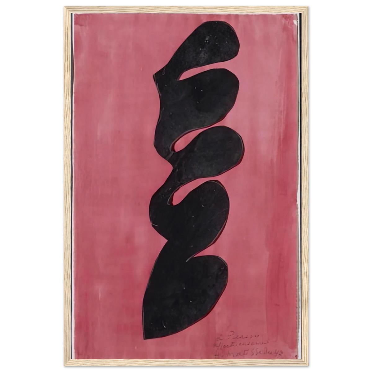 PAPERCUT 1947 Framed Poster | Henri Matisse Framed Prints Wall Art | Henri Matisse Print