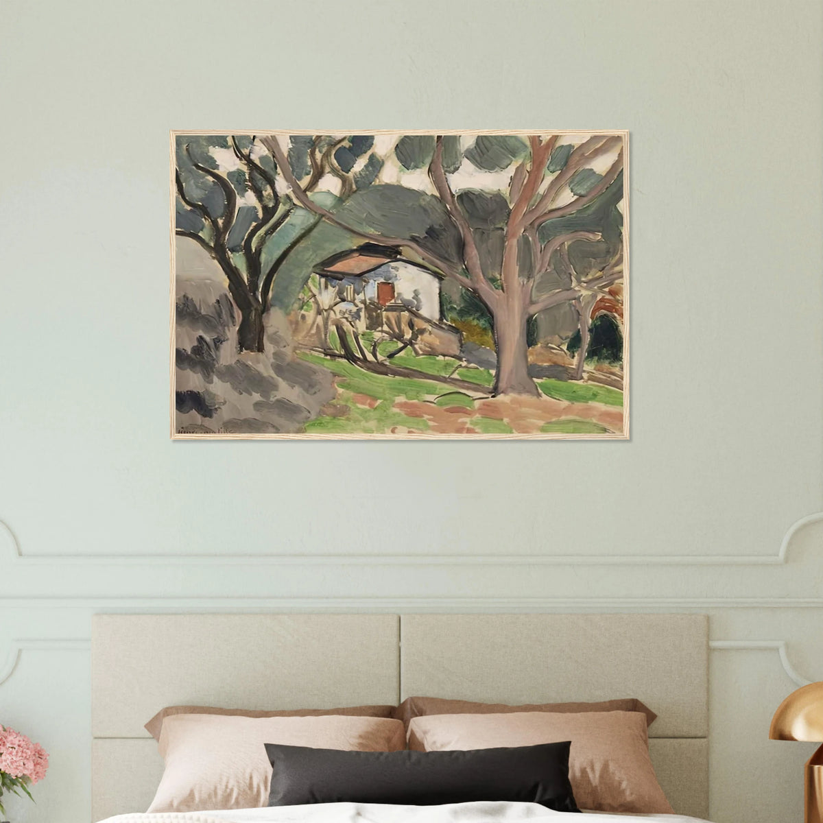 LA MAISONNETTE 1919 Framed Poster | Henri Matisse Framed Prints Wall Art | Henri Matisse Print