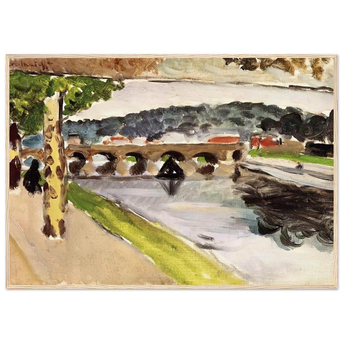 PARADE PLATANES 1917 Framed Poster | Henri Matisse Framed Prints Wall Art | Henri Matisse Print