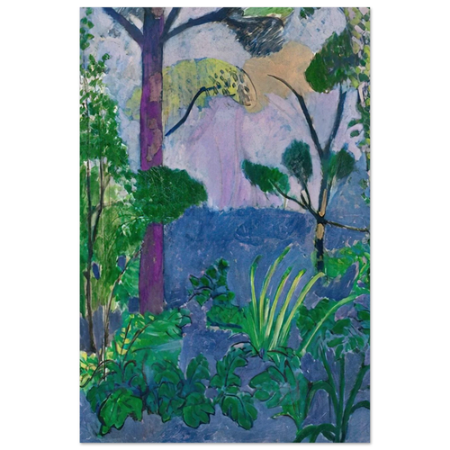 ACANTHUS MOROCCAN LANDSCAPE 1912 Poster | Henri Matisse Poster | Henri Matisse Print