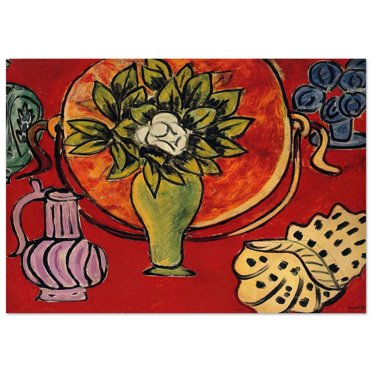 STILL LIFE WITH A MAGNOLIA 1941 Poster | Henri Matisse Poster | Henri Matisse Print