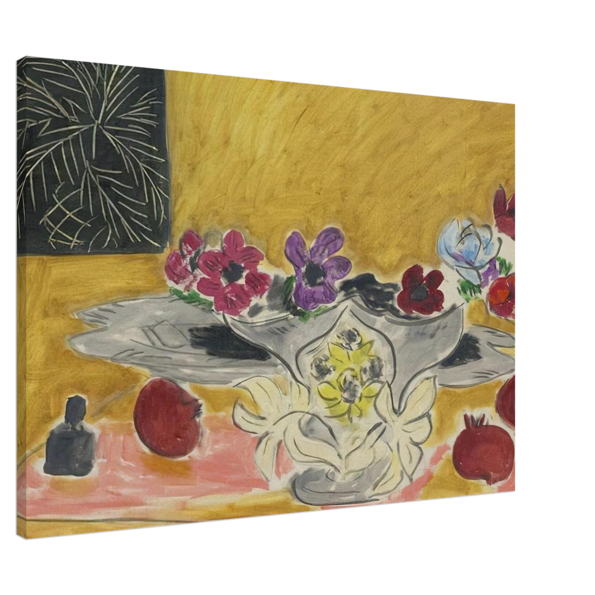 ANEMONES ET GRENADES 1946 Canvas | Henri Matisse Canvas | Henri Matisse Print