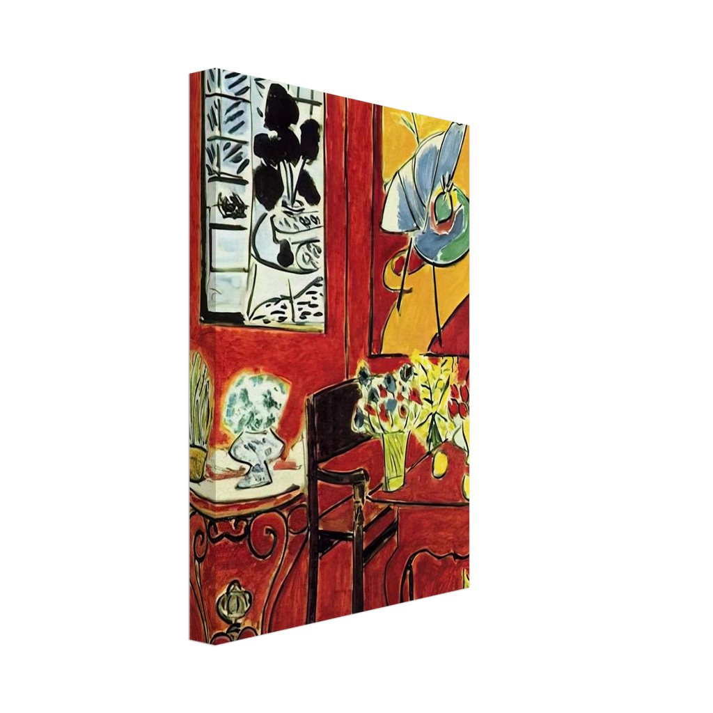 LARGE RED INTERIOR 1948 Canvas | Henri Matisse Canvas | Henri Matisse Print