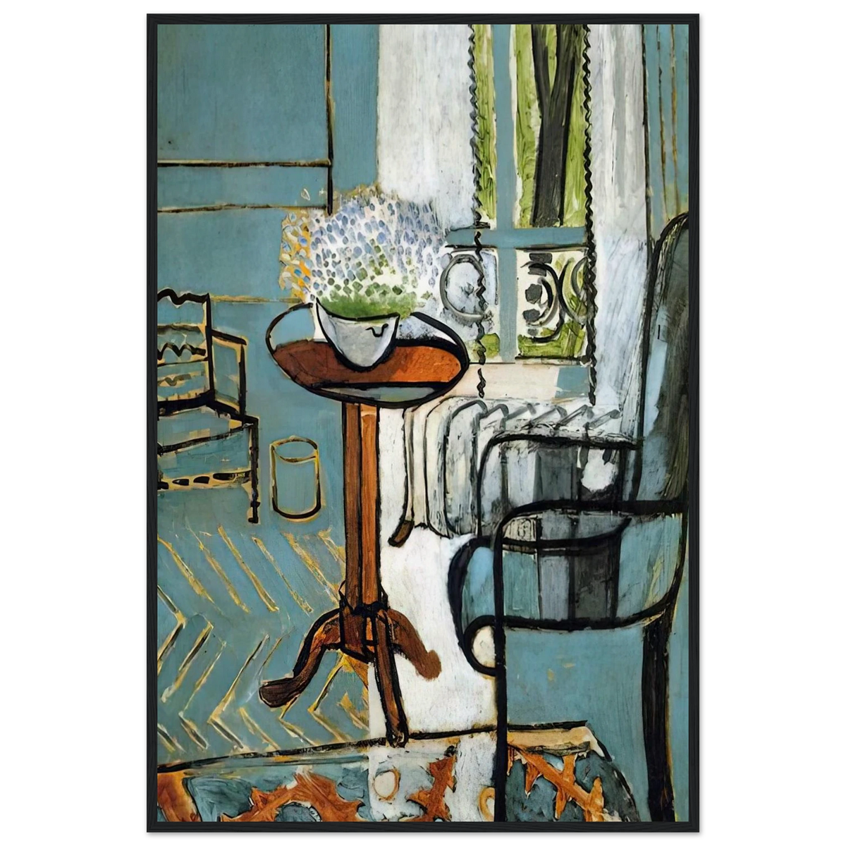 THE WINDOW 1916 Framed Poster | Henri Matisse Framed Prints Wall Art | Henri Matisse Print