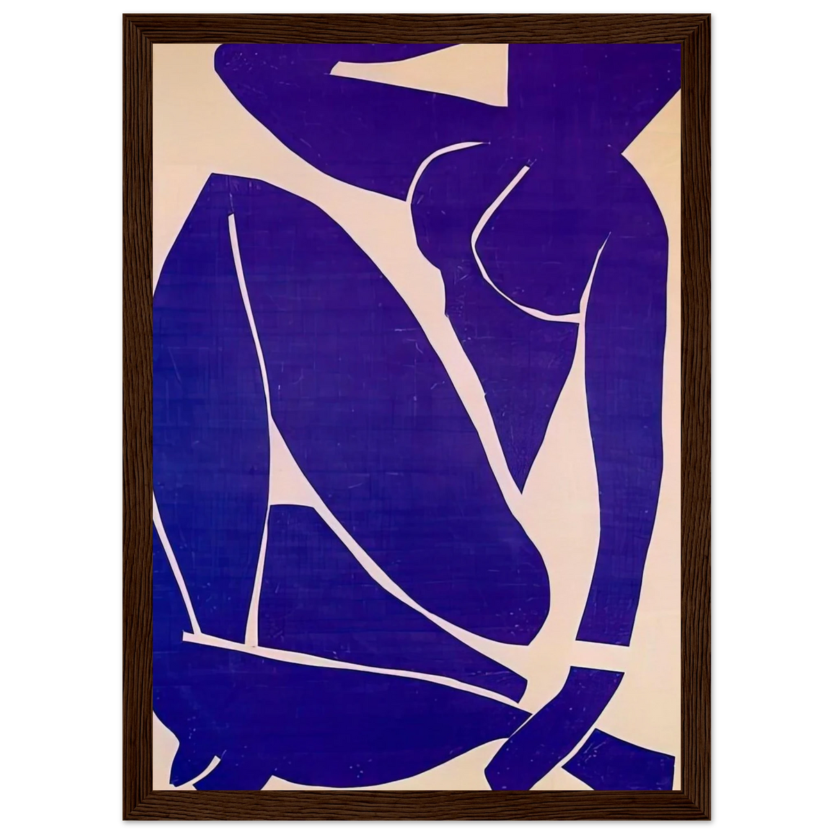 BLUE NUDE III 1952 Framed Poster | Henri Matisse Framed Prints Wall Art | Henri Matisse Print