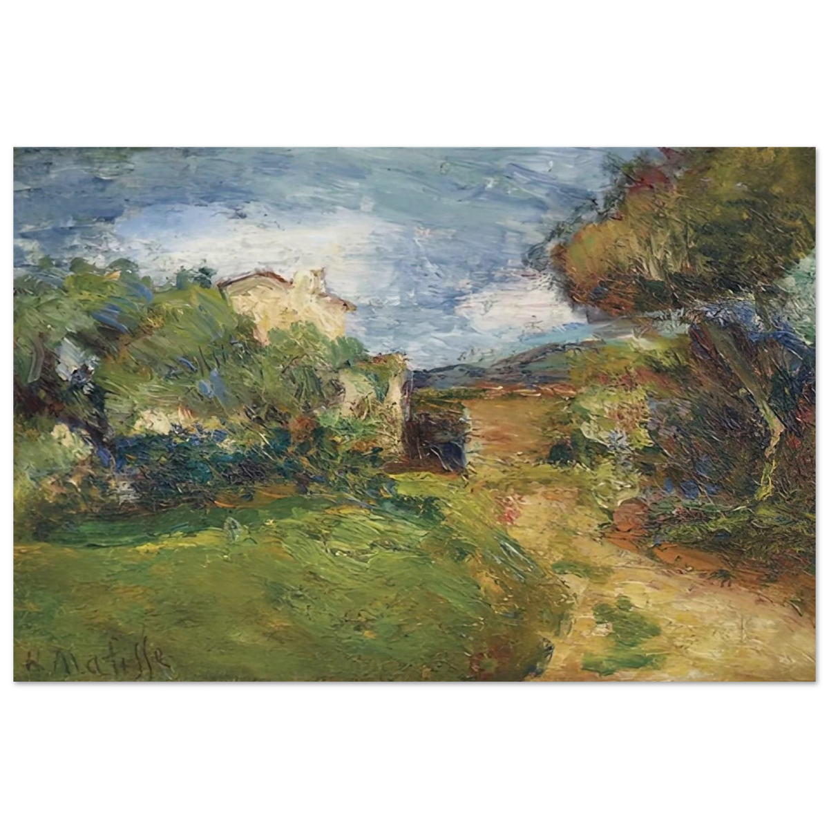 PETIT PAYSAGE CORSE 1898 Poster | Henri Matisse Poster | Henri Matisse Print