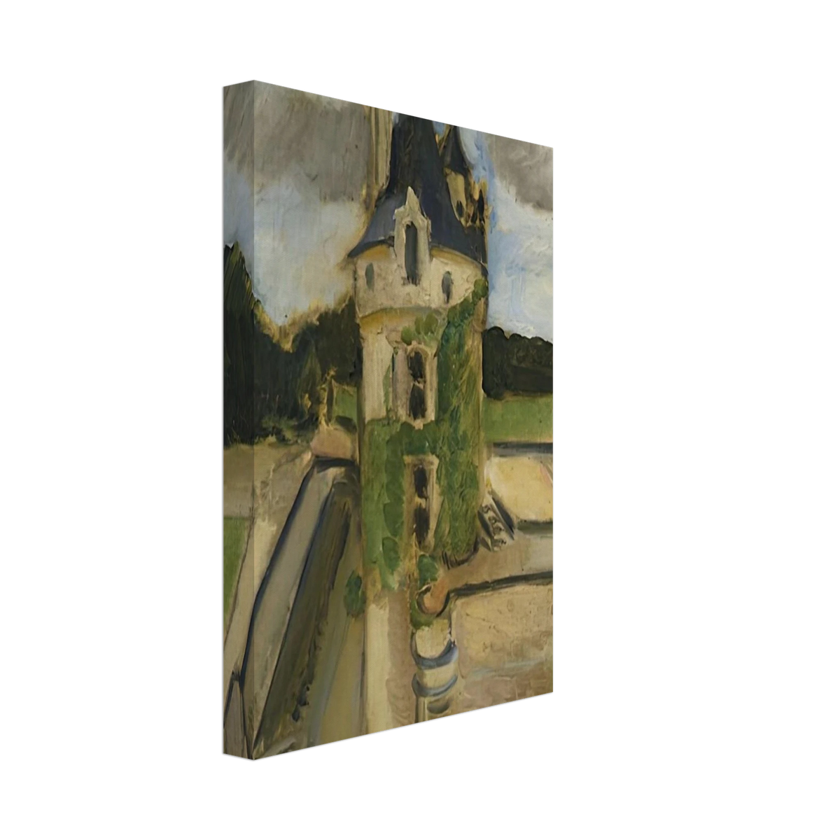 LLA TOUR DE CHENONCEAUX 1917 Canvas | Henri Matisse Canvas | Henri Matisse Print