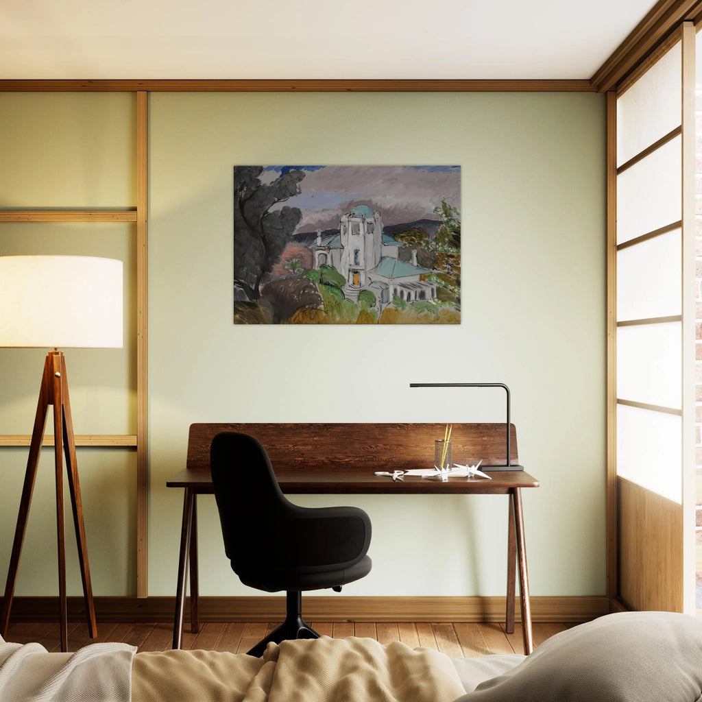 BLUE VILLA 1918 Canvas | Henri Matisse Canvas | Henri Matisse Print