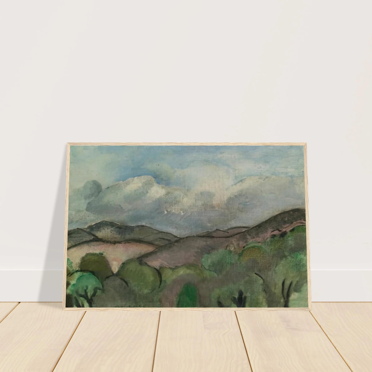 LE MONT CHAUVE A NICE 1918 Framed Poster | Henri Matisse Framed Prints Wall Art | Henri Matisse Print
