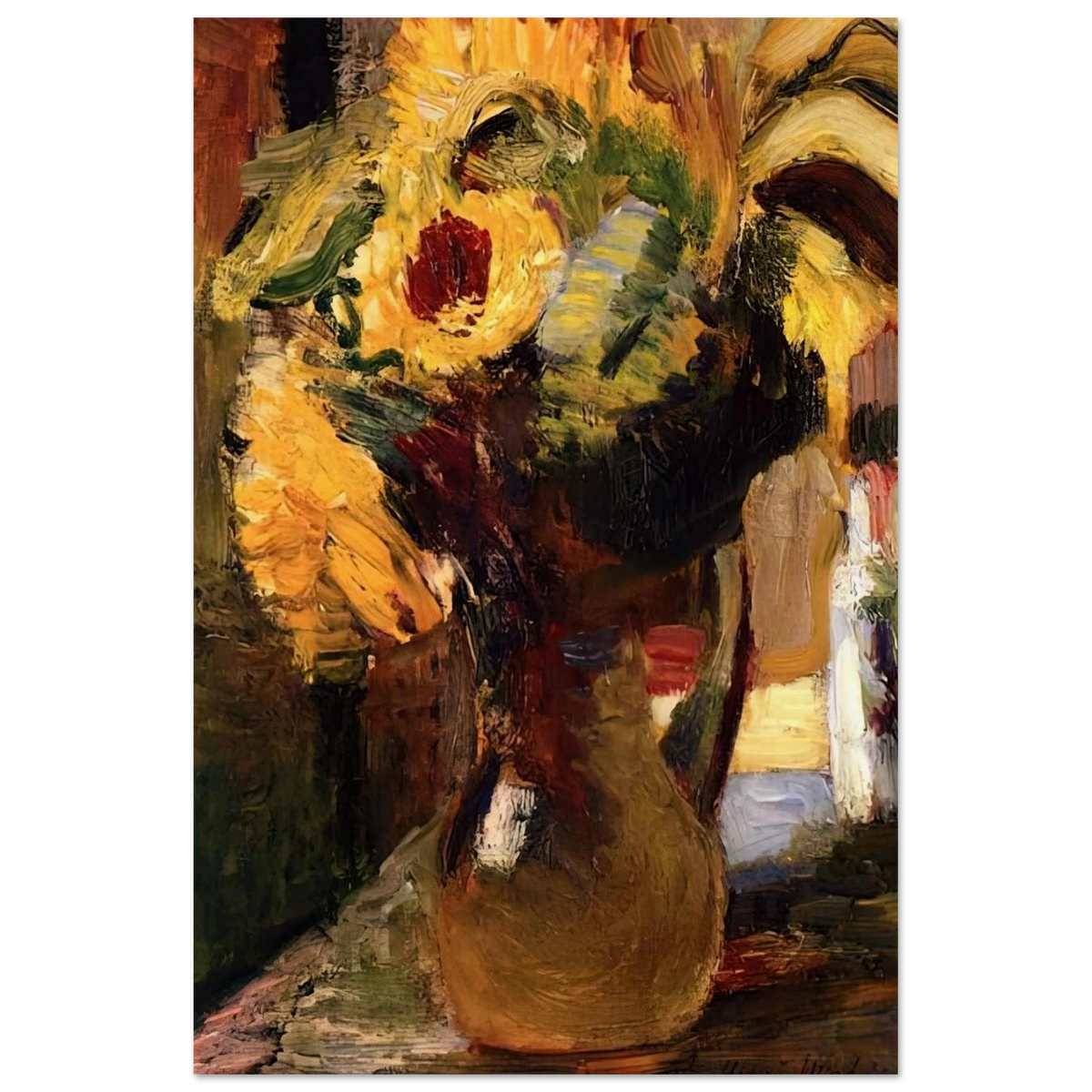 BOUQUET OF SUNFLOWERS 1897 Poster | Henri Matisse Poster | Henri Matisse Print