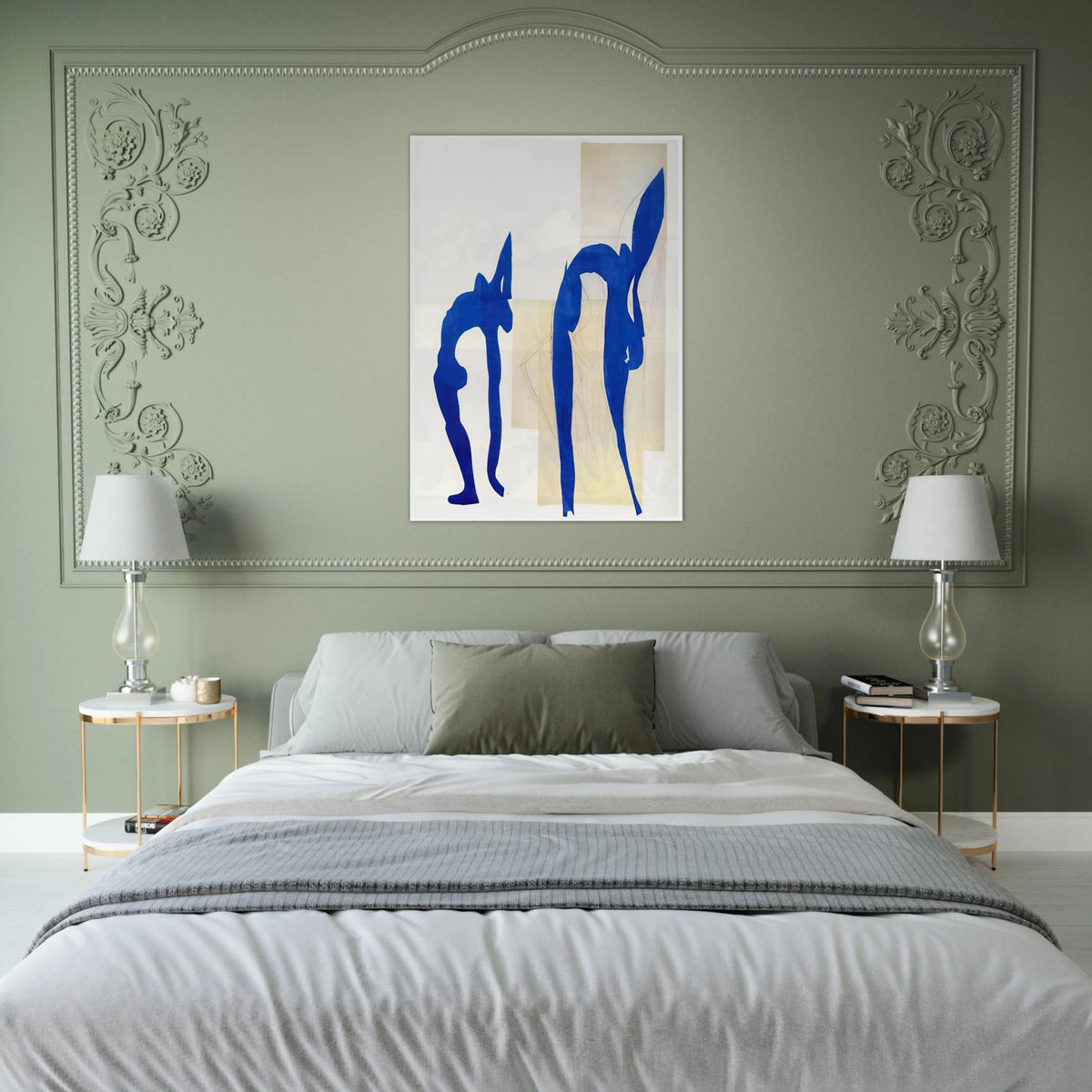 BLUE NUDES Framed Poster | Henri Matisse Framed Prints Wall Art | Henri Matisse Print