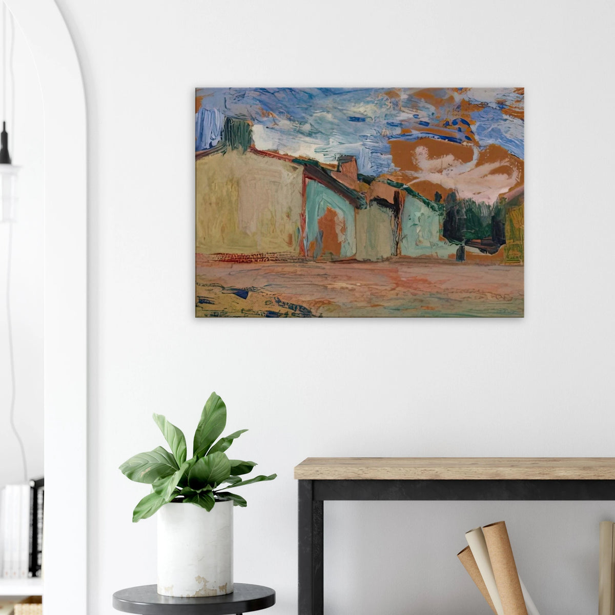 HOUSES FENOUILLET 1898 Canvas | Henri Matisse Canvas | Henri Matisse Print