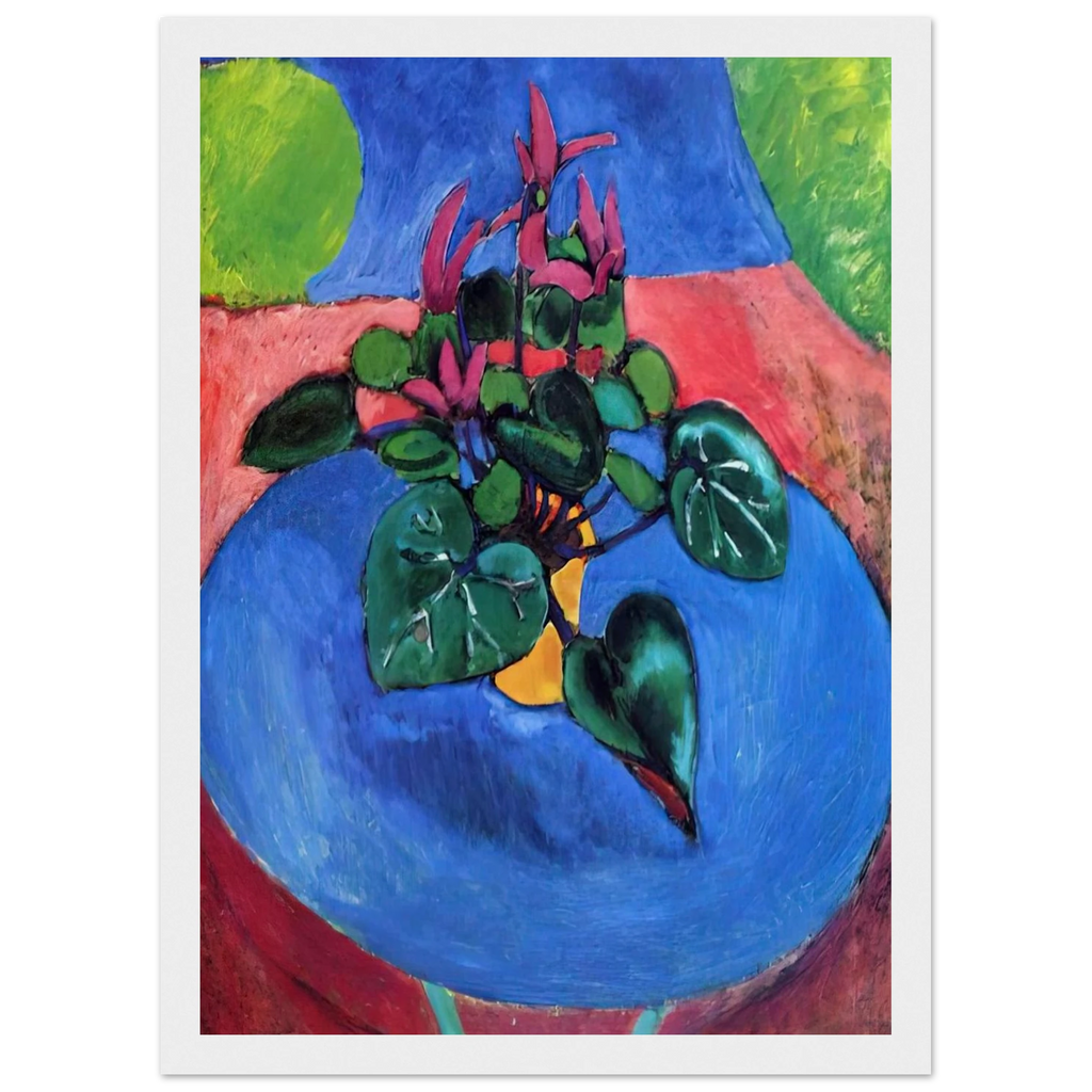 CYCLAMEN POURPRE 1912 Framed Poster | Henri Matisse Framed Prints Wall Art | Henri Matisse Print
