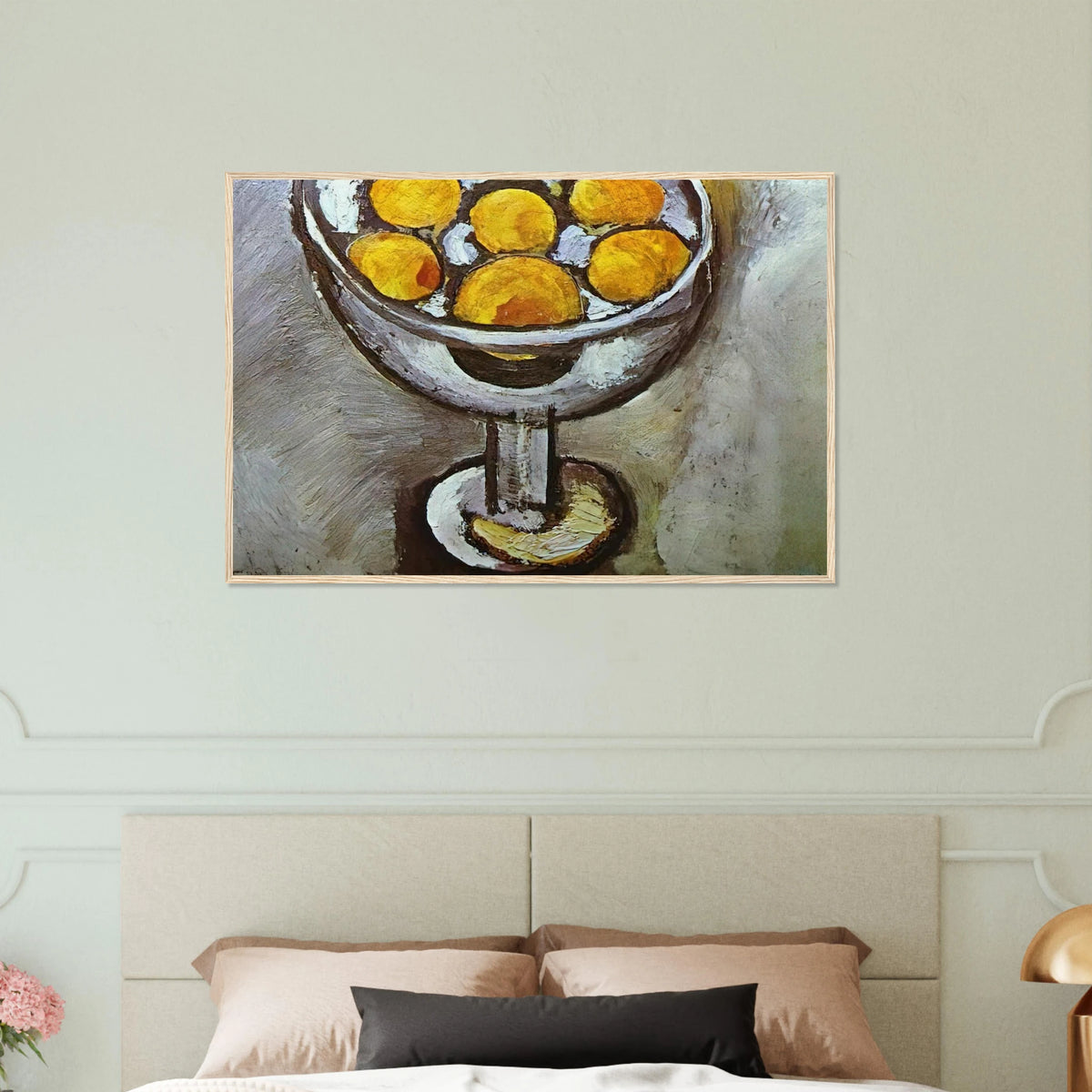 A VASE WITH ORANGES Framed Poster | Henri Matisse Framed Prints Wall Art | Henri Matisse Print