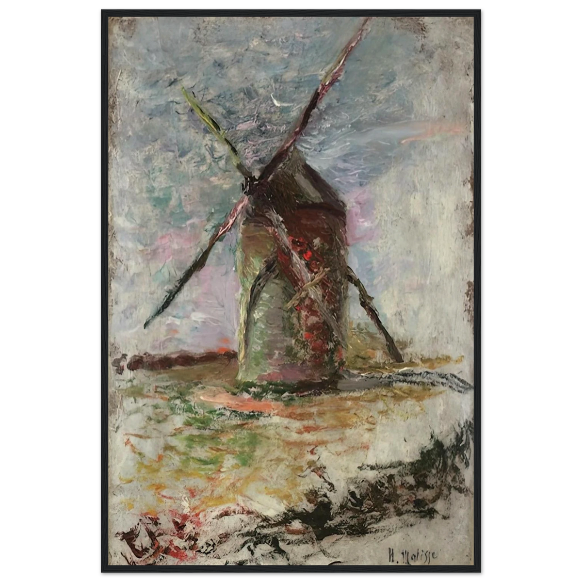 MOULIN 1897 Framed Poster | Henri Matisse Framed Prints Wall Art | Henri Matisse Print