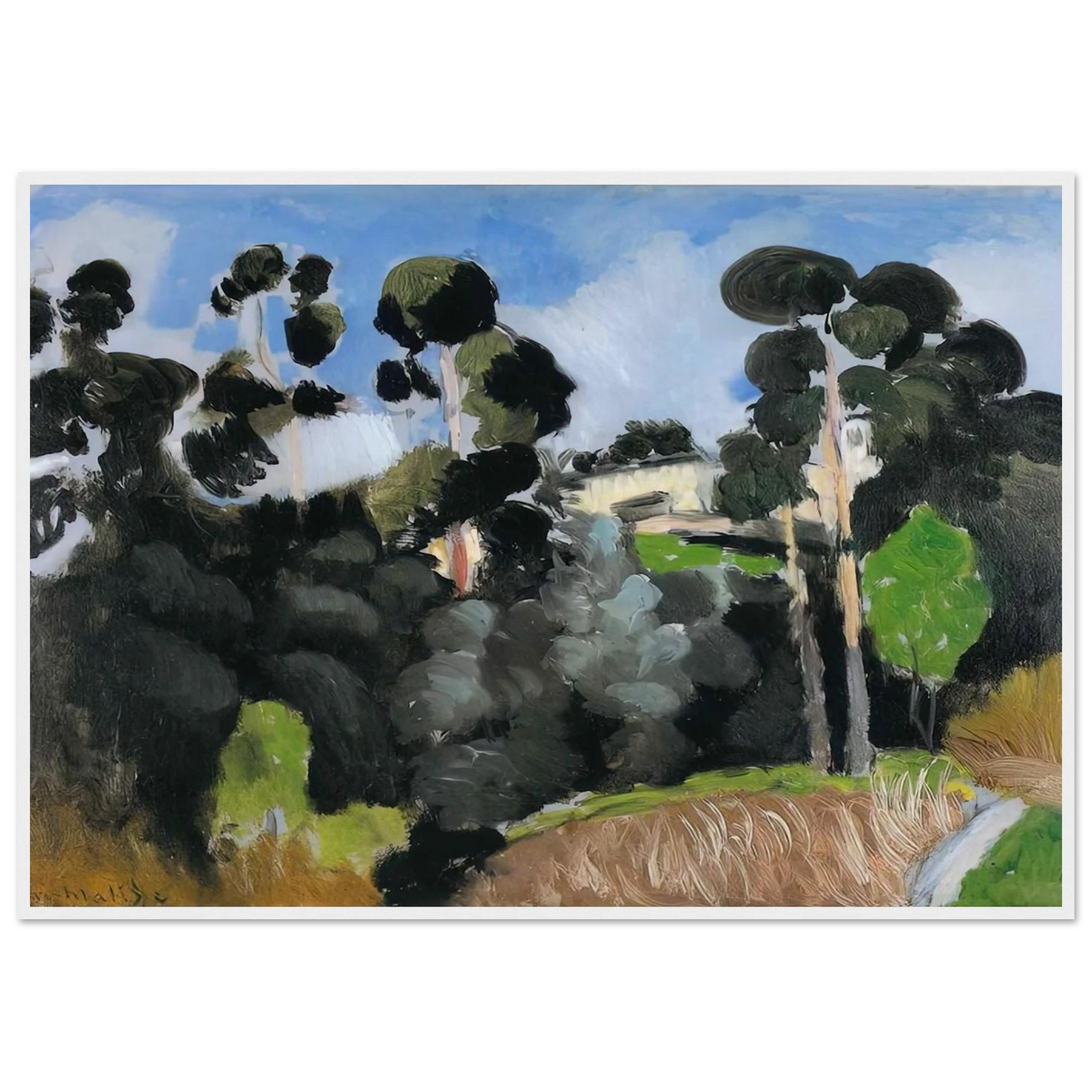 LANDSCAPE 1 Framed Poster | Henri Matisse Framed Prints Wall Art | Henri Matisse Print