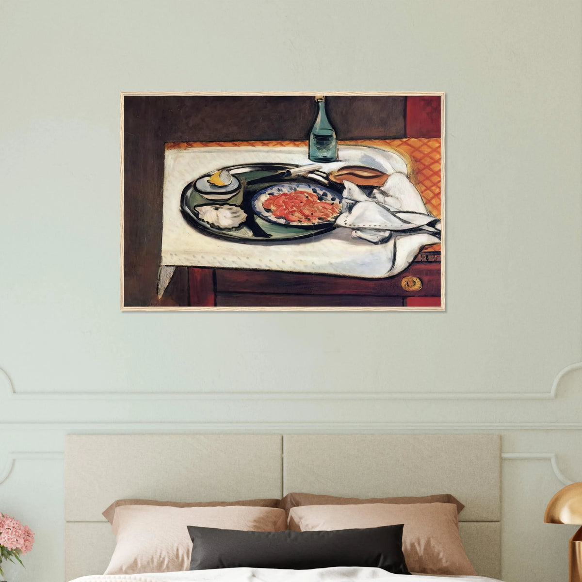 PINK SHRIMP 1921 Framed Poster | Henri Matisse Framed Prints Wall Art | Henri Matisse Print