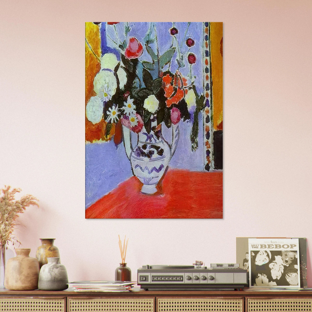 A BUNCH OF FLOWERS 1907 Canvas | Henri Matisse Canvas | Henri Matisse Print